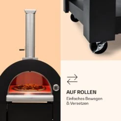 Diavolo Napoletana Pizzaofen Holzofen Rostfreier Edelstahl -Outdoor Grills Verkaufsgeschäft 10035759 de 0007 logo