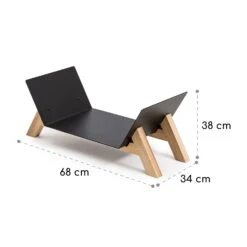 Langdon Wood Black Holzlager 68x38x34 Cm Eisen & Holz -Outdoor Grills Verkaufsgeschäft 10035768 yy 0005 logo