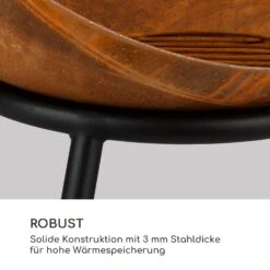 Fireball Rust Feuerschale 60 Cm Ø Kippbare Rost-Finish Rost -Outdoor Grills Verkaufsgeschäft 10035770 de 0004 logo