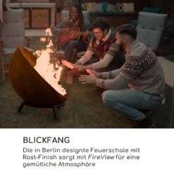 Fireball Rust Feuerschale 60 Cm Ø Kippbare Rost-Finish Rost -Outdoor Grills Verkaufsgeschäft 10035770 de 0005 logo