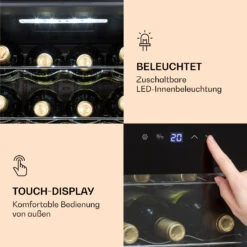 Ultimo 16 Uno Weinkühlschrank 42l Touch-Bedienfeld 16 Flaschen 5-18°C -Outdoor Grills Verkaufsgeschäft 10035777 de 0005 logo