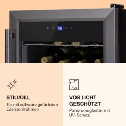 Ultimo 20 Uno Weinkühlschrank 53l Touch-Bedienfeld 131W 5-18°C -Outdoor Grills Verkaufsgeschäft 10035778 de 0004 logo