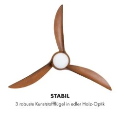 Monteverde Deckenventilator Deckenleuchte 52" 8.376m³/h 3 Flügel -Outdoor Grills Verkaufsgeschäft 10035788 de 0004 logo