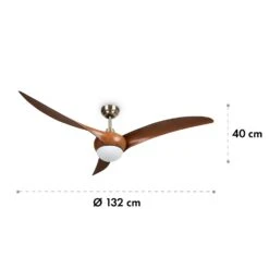 Monteverde Deckenventilator Deckenleuchte 52" 8.376m³/h 3 Flügel -Outdoor Grills Verkaufsgeschäft 10035788 yy 0007 logo