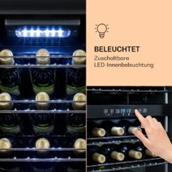 Shiraz 29 Duo Weinkühlschrank 2 Zonen 80L/29 Flaschen 5-22°C Touch -Outdoor Grills Verkaufsgeschäft 10035846 de 0005 logo