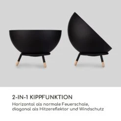 Fireball Wood Kippbare Stahl-Feuerschale Garten Terrasse Ø 66 Cm -Outdoor Grills Verkaufsgeschäft 10035848 de 0003 logo