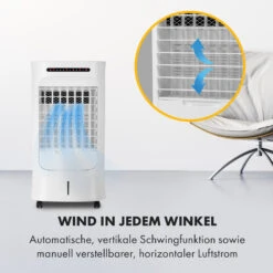 Iceberg Breeze 2-in-1 Luftkühler 65 Watt 283 M3/h 10 L Tank 2 Kühlakkus -Outdoor Grills Verkaufsgeschäft 10035854 de 0004 logo