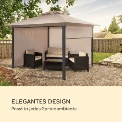 Grandezza Cortina Gartenpavillon 3x3m 4 Seitenteile -Outdoor Grills Verkaufsgeschäft 10035866 de 0006 logo