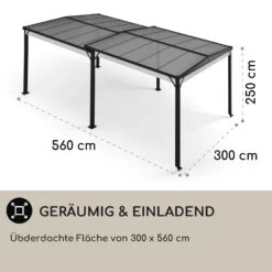Pantheon Solid Sky Expand Pavillon Seitenwände 3x3-5,6 M Aluminium -Outdoor Grills Verkaufsgeschäft 10035870 de 0004 usp