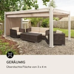 Pantheon Cortina Pavillon Mit Dach 3x4m 4 Seitenteile -Outdoor Grills Verkaufsgeschäft 10035884 de 0004 logo