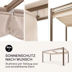 Pantheon Cortina Rust Pavillon Mit Dach 3x4 M 4 Seitenteile -Outdoor Grills Verkaufsgeschäft 10035895 de 0003 logo