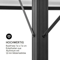 Pantheon Solid Sky Ambient Solar Pavillon 3x3m Polycarbonat Aluminium -Outdoor Grills Verkaufsgeschäft 10035900 de 0008 logo