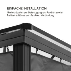 Pantheon Solid Sky Pavillon-Seitenwände 3x3 4 Stück 140g/m² -Outdoor Grills Verkaufsgeschäft 10035901 de 0004 logo