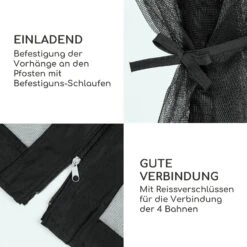 Pantheon Solid Sky Ambient Solar Seitenwände 3x4m Moskito -Outdoor Grills Verkaufsgeschäft 10035912 de 0006 logo