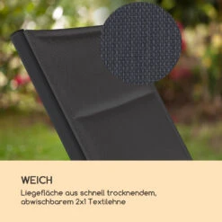 Limala Sonnenliege Lounger Stahl/Aluminium Textilene 150 Kg Mobil -Outdoor Grills Verkaufsgeschäft 10035920 de 0005 logo