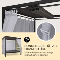 Eremitage Double Lux Sonnenliege 4 Liegepositionen 2 Personen 6 Cm Polster -Outdoor Grills Verkaufsgeschäft 10035922 de 0003 logo
