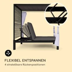 Eremitage Double Lux Sonnenliege 4 Liegepositionen 2 Personen 6 Cm Polster -Outdoor Grills Verkaufsgeschäft 10035922 de 0008 logo