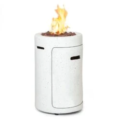 Crete Gas-Feuerstelle 13 KW Flüssiggas Edelstahl