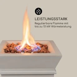 Prati Gas-Feuerstelle 13 KW Elektrisches Zündsystem Lavasteine Inkl. Regenschutz -Outdoor Grills Verkaufsgeschäft 10035935 de 0003 logo