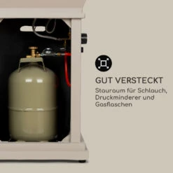 Prati Gas-Feuerstelle 13 KW Elektrisches Zündsystem Lavasteine Inkl. Regenschutz -Outdoor Grills Verkaufsgeschäft 10035935 de 0006 logo