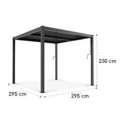 Pantheon Climax Ambient 3x3 M 4 Eckpfosten Bioklimatisches Dach -Outdoor Grills Verkaufsgeschäft 10035942 yy 0009 logo
