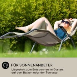 Vitello Noble Sonnenliege 70x110x140cm Atmungsaktiv Wetterfest Faltbar -Outdoor Grills Verkaufsgeschäft 10035956 de 0006 logo