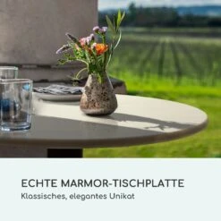 Patras Pearl Bistro-Tisch Jugendstil Marmor Ø 60 Cm H 75 Cm Gusseisern -Outdoor Grills Verkaufsgeschäft 10035977 de 0003 logo