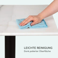 Patras Onyx Bistro-Tisch Mit Jugendstil Marmor 60 X 60 Cm Höhe: 72 Cm Rund -Outdoor Grills Verkaufsgeschäft 10035980 de 0004 logo