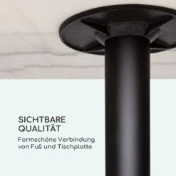 Patras Onyx Bistro-Tisch Mit Jugendstil Marmor 60 X 60 Cm Höhe: 72 Cm Rund -Outdoor Grills Verkaufsgeschäft 10035980 de 0006 logo