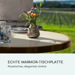 Patras Lux Bistro-Tisch Mit Dreifuß Marmortisch Ø: 57,5 Cm Höhe: 72 Cm -Outdoor Grills Verkaufsgeschäft 10035981 de 0003 logo