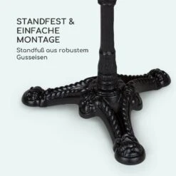 Patras Lux Bistro-Tisch Mit Dreifuß Marmortisch Ø: 57,5 Cm Höhe: 72 Cm -Outdoor Grills Verkaufsgeschäft 10035981 de 0005 logo