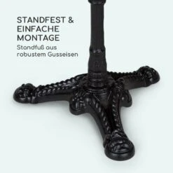 Patras Lux Bistro-Tisch Mit Dreifuß Marmortisch Ø: 57,5 Cm Höhe: 72 Cm -Outdoor Grills Verkaufsgeschäft 10035984 de 0005 logo