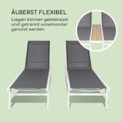 Pompei Sonnenliege Lounger 2 Pers. Aluminium Abstellfläche -Outdoor Grills Verkaufsgeschäft 10035986 de 0003 logo