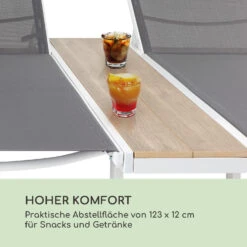 Pompei Sonnenliege Lounger 2 Pers. Aluminium Abstellfläche -Outdoor Grills Verkaufsgeschäft 10035986 de 0005 logo