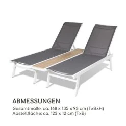 Pompei Sonnenliege Lounger 2 Pers. Aluminium Abstellfläche -Outdoor Grills Verkaufsgeschäft 10035986 de 0008 logo