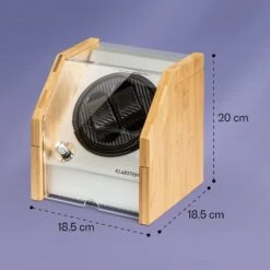 Garonne 2 Uhrenbeweger 1 Drehteller 2 Uhren 3 Speeds 4 Modi Bambus -Outdoor Grills Verkaufsgeschäft 10036041 yy 0005 logo