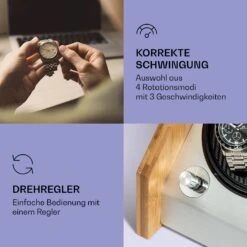 Garonne 6 Uhrenbeweger 6 Uhren 3 Geschwindigkeiten 4 Modi Bambus -Outdoor Grills Verkaufsgeschäft 10036043 de 0003 logo