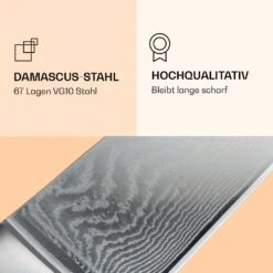 Kishiko Messerset Damaszener-Stahl 3-teilig Extra Scharf Rosenholz -Outdoor Grills Verkaufsgeschäft 10036060 de 0004 logo