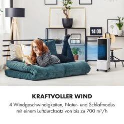 Maxflow Smart 3-in-1 Luftkühler Ventilator 5L WiFi Fernbedienung -Outdoor Grills Verkaufsgeschäft 10036091 de 0004 logo