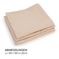 Pantheon Cortina Pergola Ersatzseitenwand Set: 4 Wände 200 G/m² Polyester-Tuch 3x3m -Outdoor Grills Verkaufsgeschäft 10036116 de 0006 dimensions