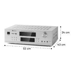 AMP 5100 BT Stereo-Verstärker 2x120 W + 3x50 W RMS BT -Outdoor Grills Verkaufsgeschäft 10036140 yy 0008 logo
