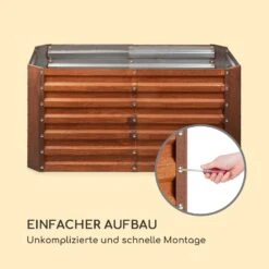 Rust Grow Hochbeet Gartenbeet Verzinktes Stahlblech Rost-Finish -Outdoor Grills Verkaufsgeschäft 10036153 de 0007 logo