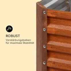 Rust Grow Hochbeet Gartenbeet Verzinktes Stahlblech Rost-Finish 12 Rust Grow Hochbeet Gartenbeet Verzinktes Stahlblech Rost-Finish -Outdoor Grills Verkaufsgeschäft 10036159 de 0005 logo