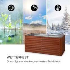 Rust Grow Hochbeet Gartenbeet Verzinktes Stahlblech Rost-Finish 13 Rust Grow Hochbeet Gartenbeet Verzinktes Stahlblech Rost-Finish -Outdoor Grills Verkaufsgeschäft 10036159 de 0006 logo