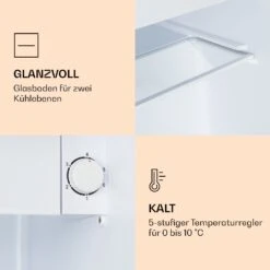 CoolArt 45L Mini-Kühlschrank EEK F Gefrierfach 1,5l Designtür -Outdoor Grills Verkaufsgeschäft 10036183 de 0005 logo