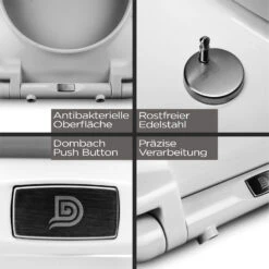 Aliano Toilettendeckel D-Form Absenkautomatik Antibakteriell -Outdoor Grills Verkaufsgeschäft 10036246 de 0005 logo