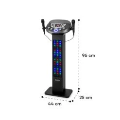 KaraBig LightUp MKII Karaokeanlage BT 2xMikro Multicolor 2xUSB 40W RMS 480W Peak -Outdoor Grills Verkaufsgeschäft 10036272 yy 0011 logo