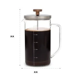 Glaswerk Ristretto French Press 0,35 Liter Borosilikatglas Edelstahl Walnussholz -Outdoor Grills Verkaufsgeschäft 10036360 yy 0008 logo