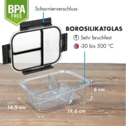 Hopewell Frischhaltedosen 3er Set 1040ml Borosilikatglas Deckel Tasche -Outdoor Grills Verkaufsgeschäft 10036364 de 0007 logo