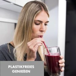 Glaswerk Salizzada Glasstrohhalme 7 Stück 0,8 X 20 Cm (ØxH) Holzhalterung Bürste -Outdoor Grills Verkaufsgeschäft 10036366 de 0003 logo